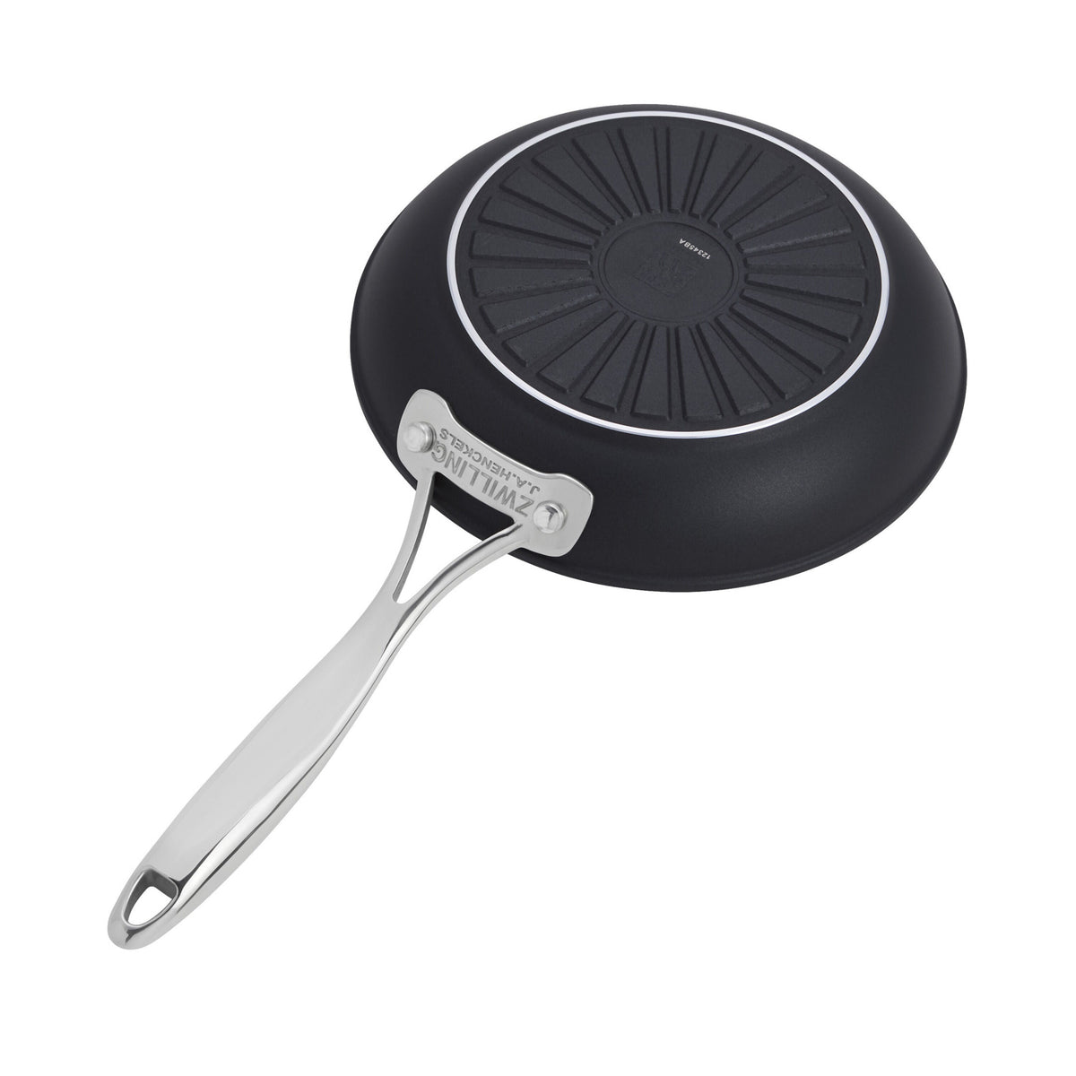 ZWILLING Forte Plus Fry Pan Set, 3 Piece, Aluminum, Ceramic Titanium