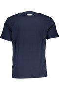 BIKKEMBERGS MEN'S SHORT SLEEVED T-SHIRT BLUE