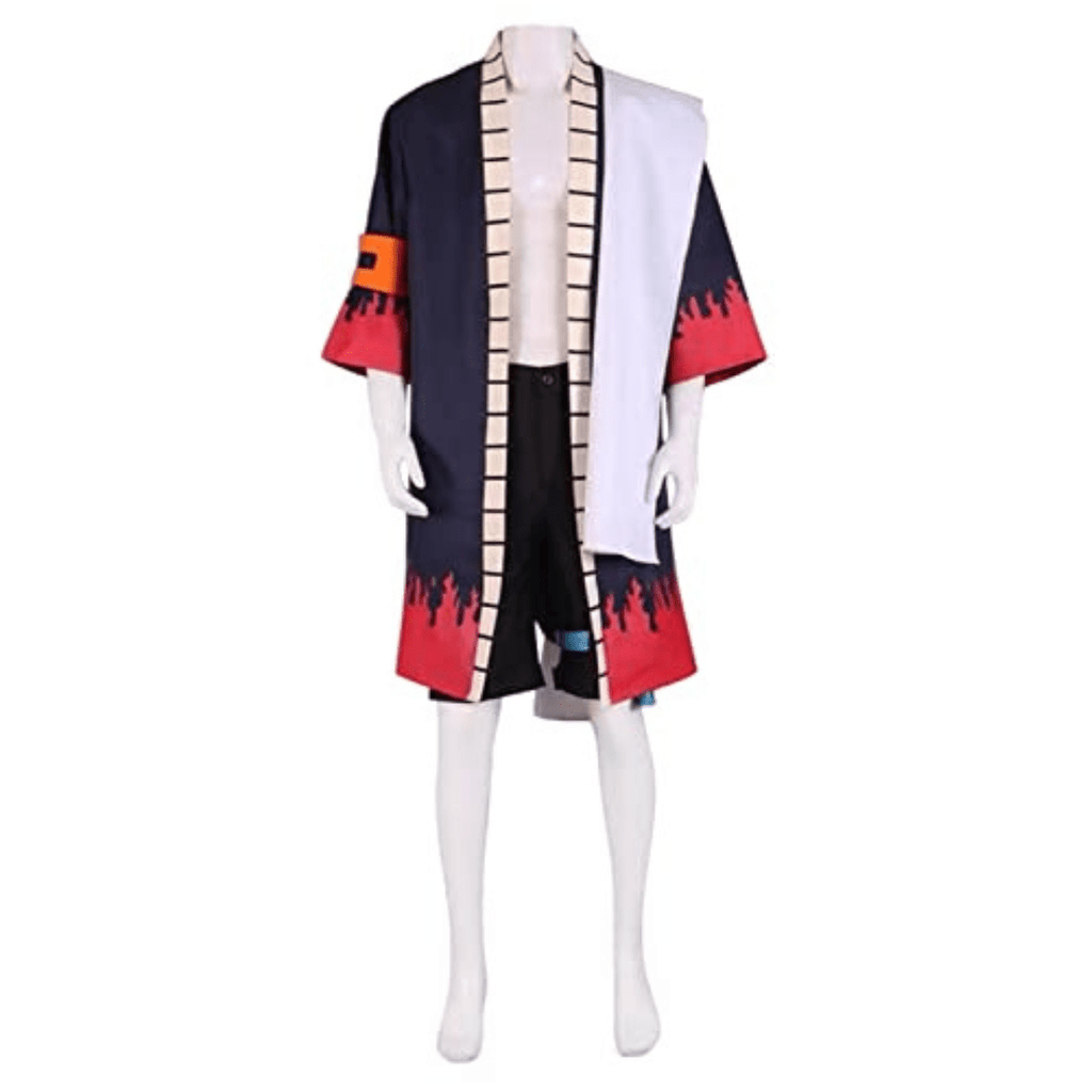 One Piece Portgas D. Ace Alabasta Cosplay Outfit