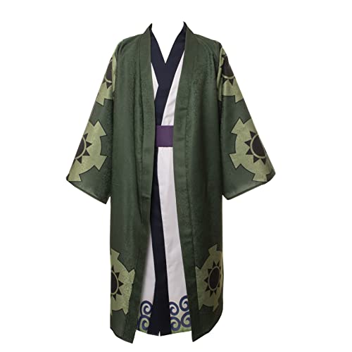 One Piece Zoro Authentic Wano Cosplay Costume