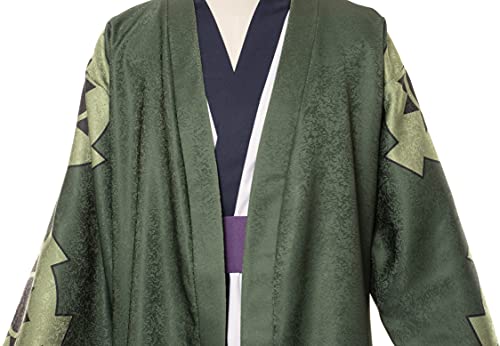 One Piece Zoro Authentic Wano Cosplay Costume