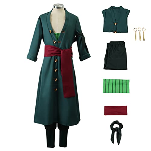 Roronoa Zoro Wano Style 2 Cosplay Costume
