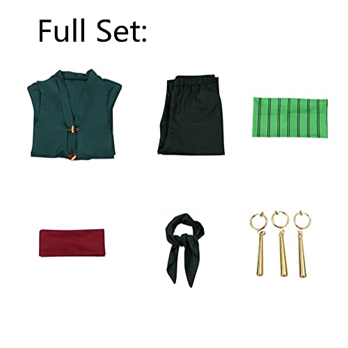 Roronoa Zoro Wano Style 2 Cosplay Costume